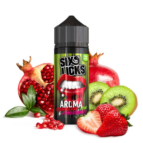 Six Licks Strawberry Kiwi Pomegranate